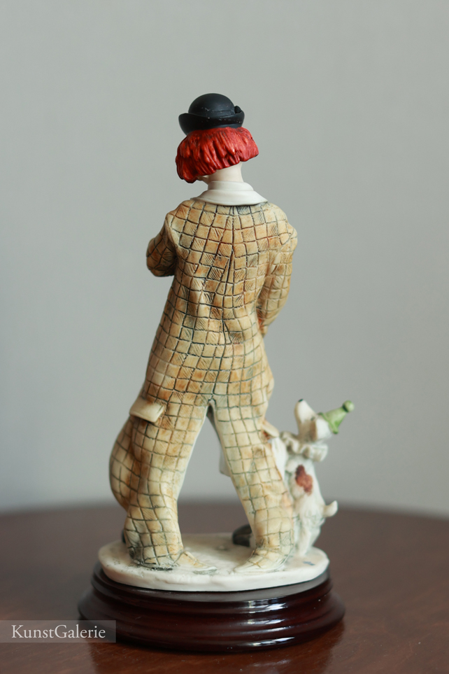 Клоун Джерри с собачкой, Джузеппе Армани, статуэтка