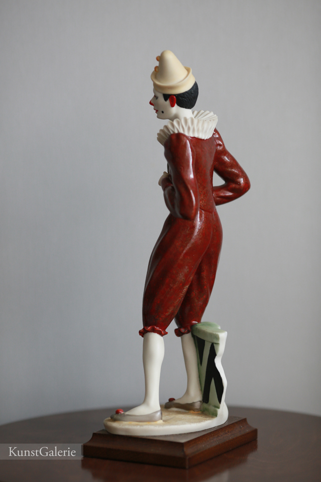 Клоун с кларнетом, Giuseppe Armani, статуэтка