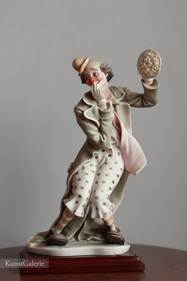 Клоун с пирогом, Джузеппе Армани, Флоренс, Каподимонте, статуэтка, KunstGalerie.ru