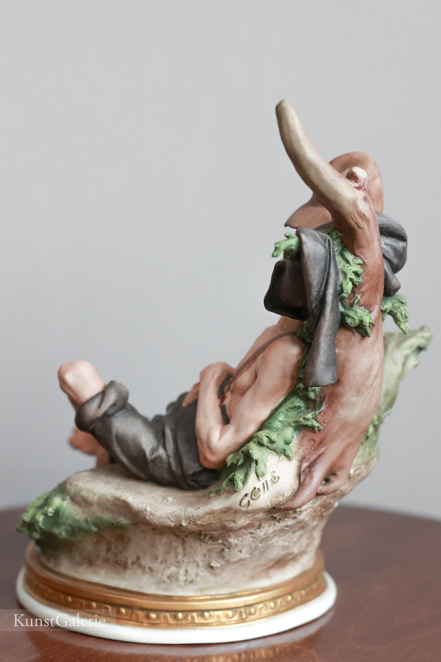 Спящий рыбак, Capodimonte, статуэтка