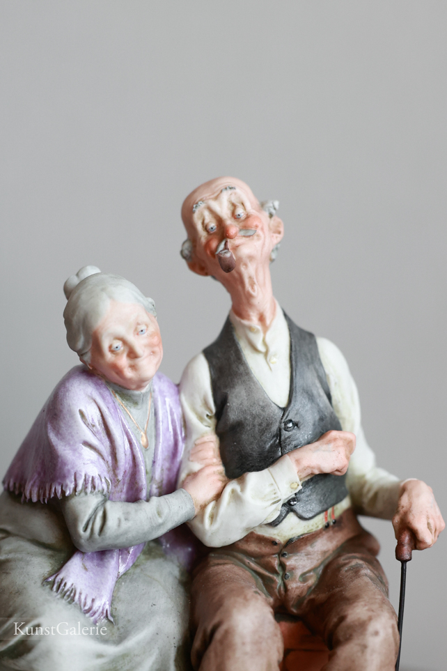 Бабуля и дедуля, Capodimonte, статуэтка