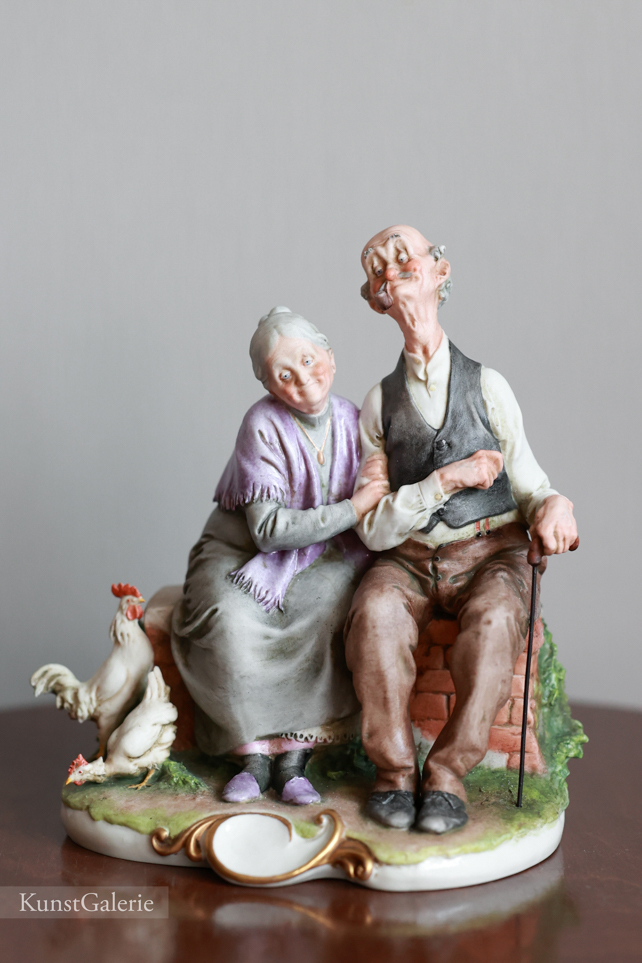 Бабуля и дедуля, Capodimonte, статуэтка