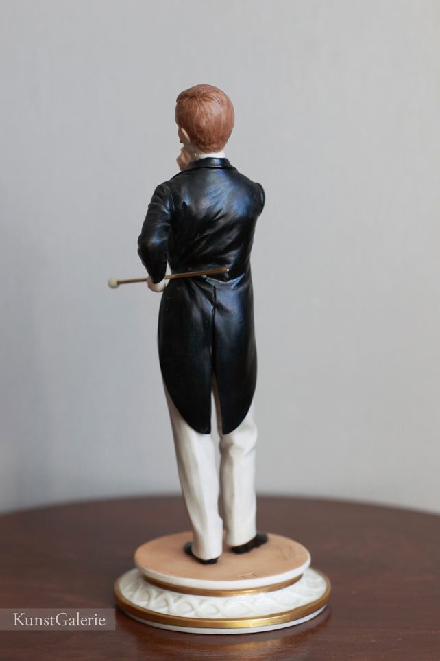 Сэр с тростью, Sandro Maggioni, Capodimonte, статуэтка