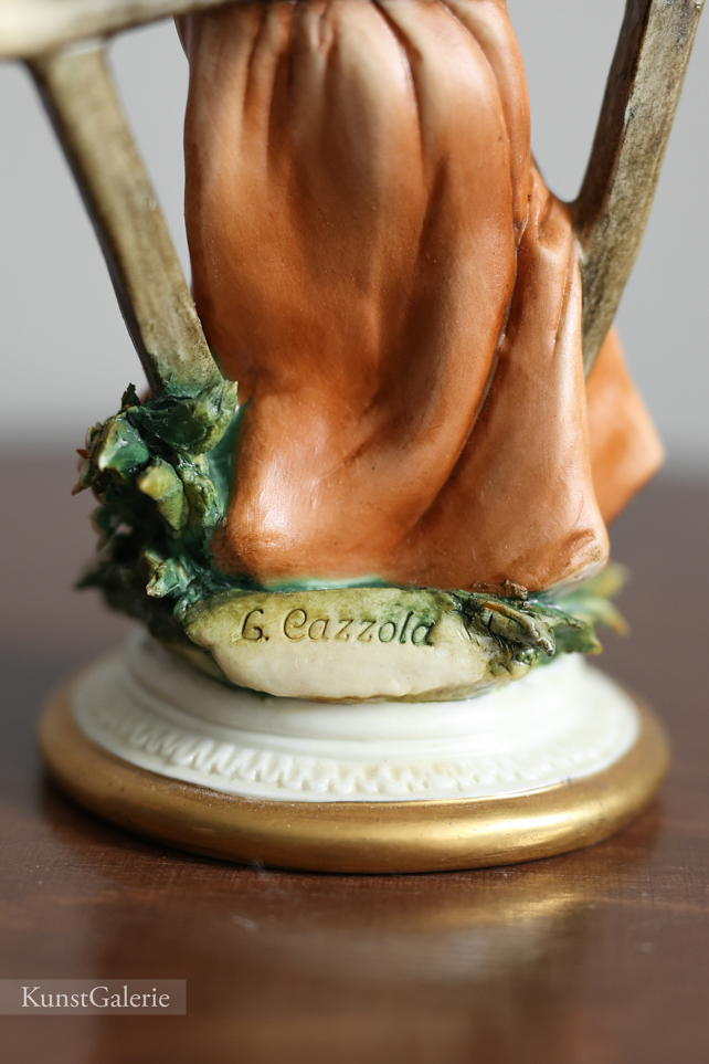 Наездница, Luciano Cazzola, Capodimonte, статуэтка