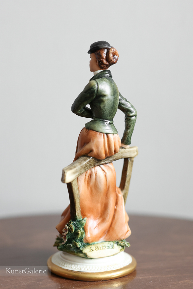Наездница, Luciano Cazzola, Capodimonte, статуэтка