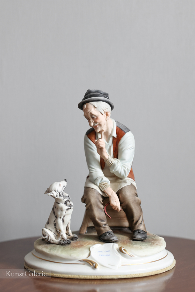 Два друга, Bruno Merli, Capodimonte, статуэтка