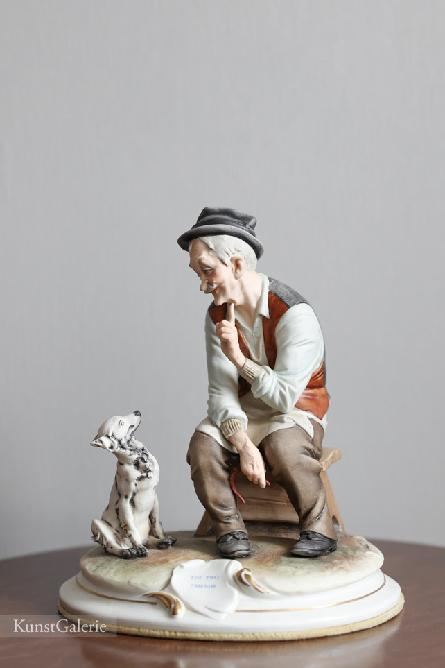 Два друга, Bruno Merli, Capodimonte, статуэтка