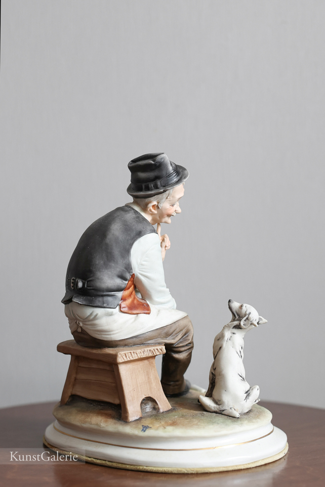 Два друга, Bruno Merli, Capodimonte, статуэтка