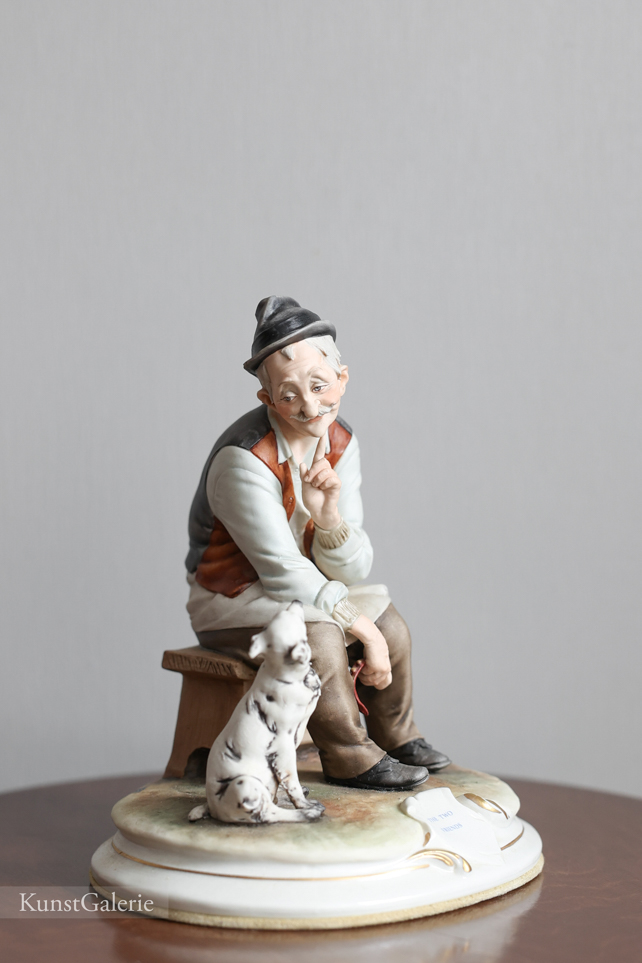 Два друга, Bruno Merli, Capodimonte, статуэтка