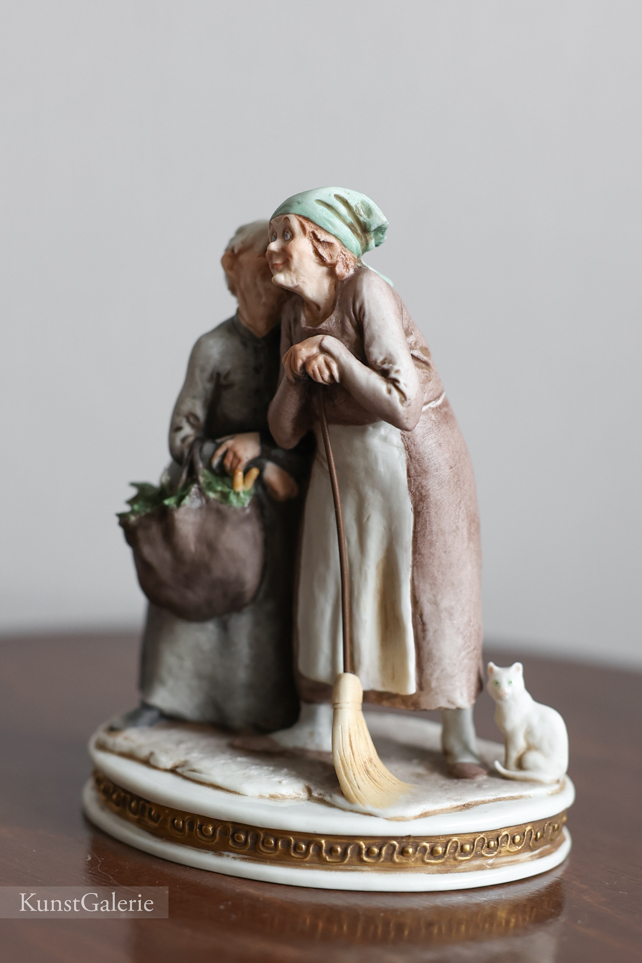 Бабули сплетницы, Giuseppe Cappe, Capodimonte, статуэтка